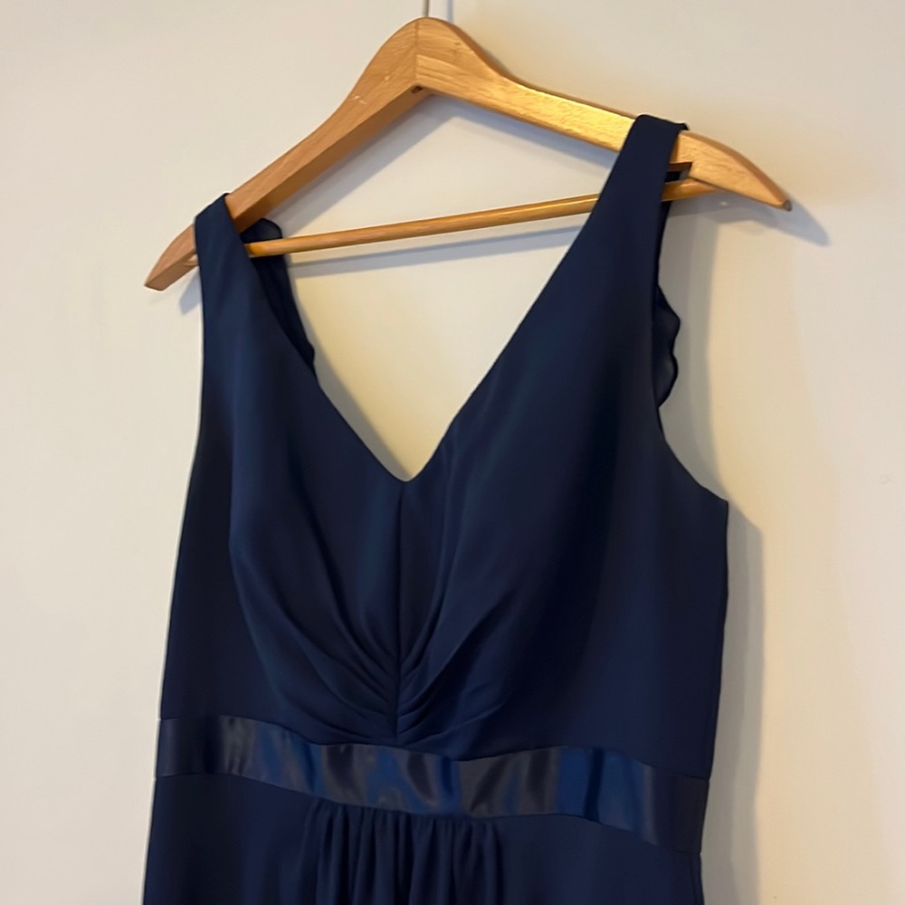 Navy Blue Bridesmaid Dress
